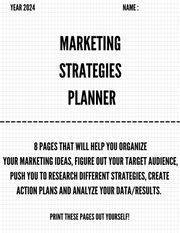 DIGITAL MARKETING PLANNER